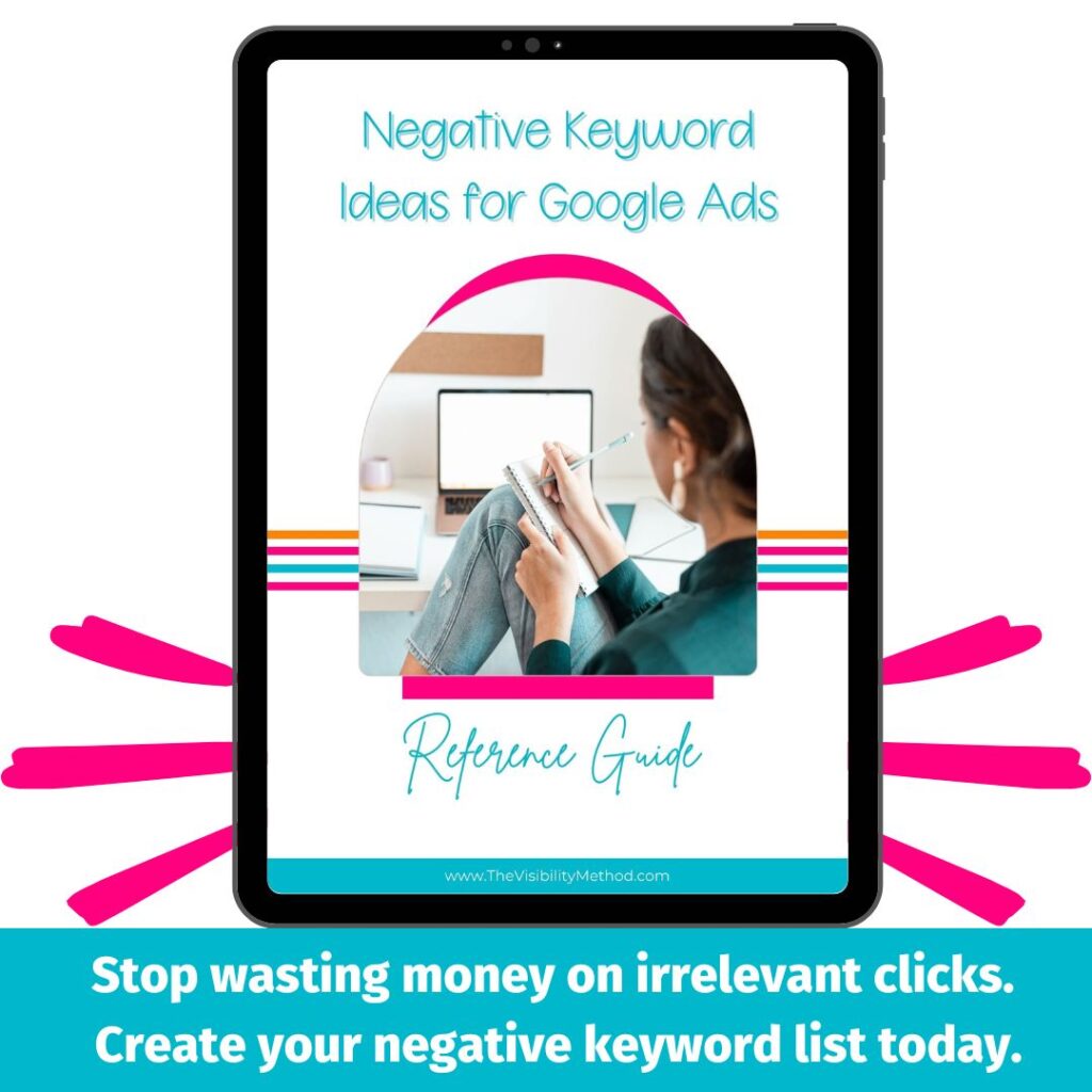 Negative Keyword Guide